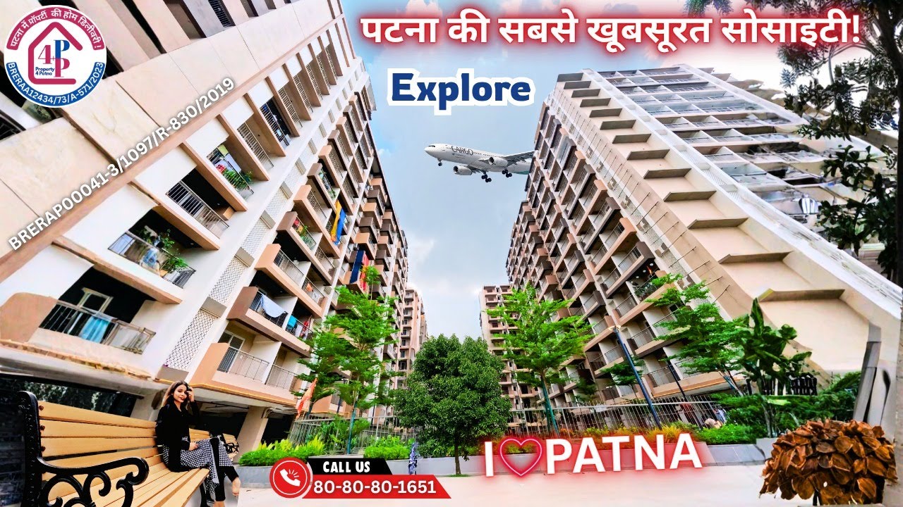 Unbelievable Beautiful Society in PATNA | Luxury 3/4 BHK Flats for Sale 📞8080801651
