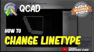 QCAD How To Change Linetype by Mufasu CAD 230 views 2 weeks ago 1 minute, 29 seconds