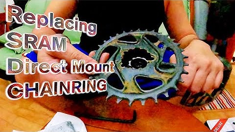 Replace SRAM Direct Mount Chainring