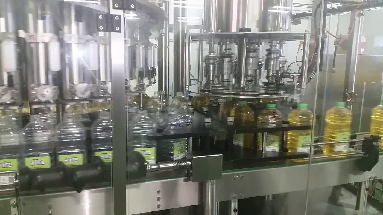 Filmatic Rotary Piston Filler for edible Oil