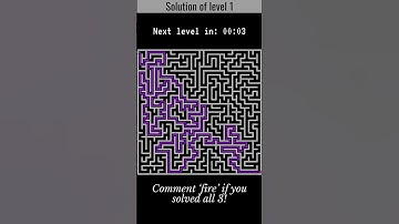 Maze Puzzle Brain Game: Can You Solve These in 60s? 🧠✨