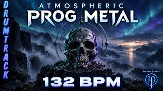 🥁 Atmospheric Progressive Metal Drum Track – 132 BPM / 6/4 (FREE WAV)