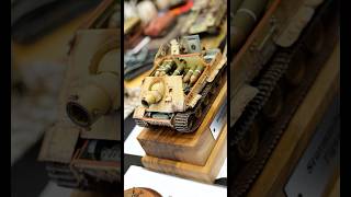 Special type of Tiger #scalemodel #tankmodel #ww2tank #tigertank #mosonshow #ww2