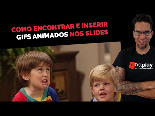 Como inserir GIFs em uma apresentação do PowerPoint - Tutorial