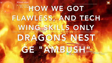 The Division 1.8 - GE Ambush - Commendations Dragons Nest - 2 man Squad Flawless & Tech Skills only