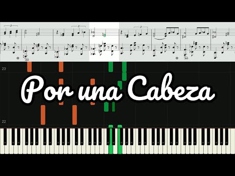 Por una Cabeza piano tutorial thumbnail