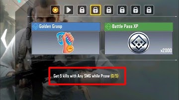 Get 5 kills with any SMG while prone | Cod mobile| Hoe to Get 5 kills with any SMG while prone