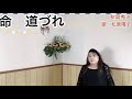 命 道づれ/秋岡秀治 /歌 松原陽子