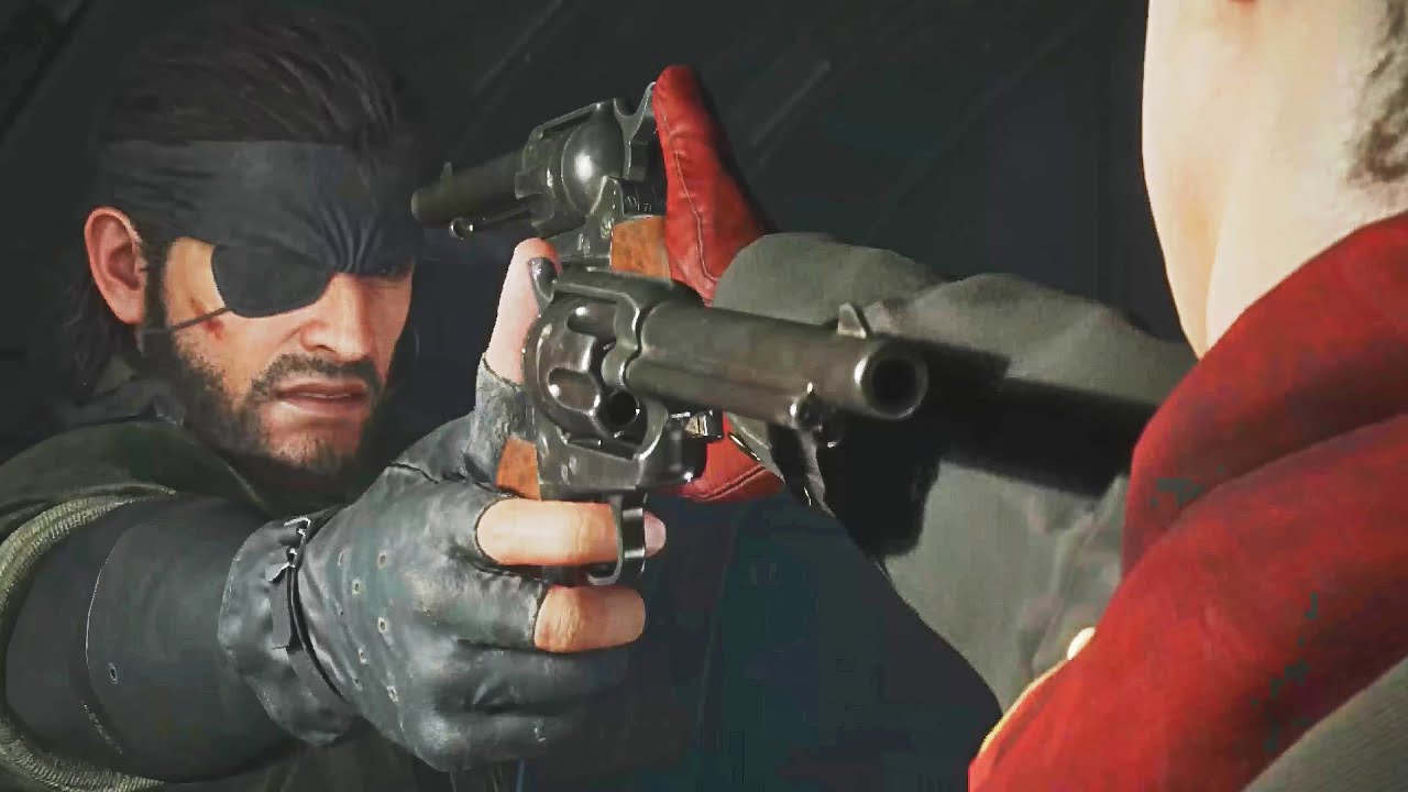 Snake vs Ocelot Scene (4K) - Metal Gear Solid Delta: Snake Eater