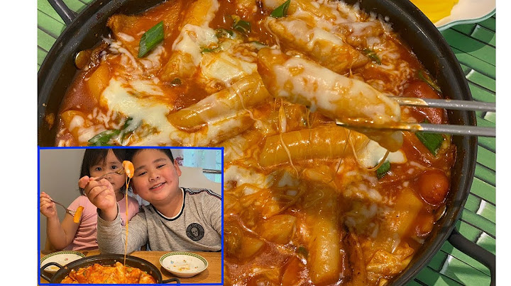 Cách làm sốt tokbokki chua ngọt