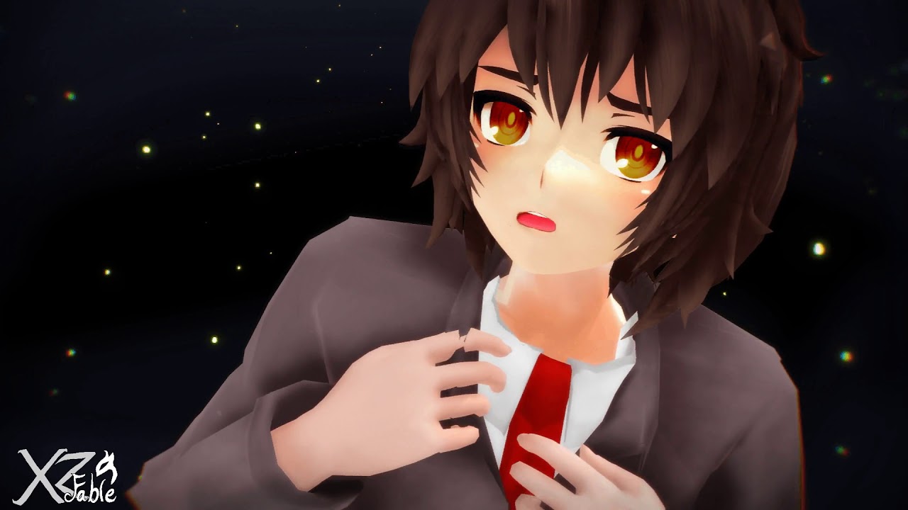 【ddlc Mmd】 In The Name Of Love Protag Dl Youtube