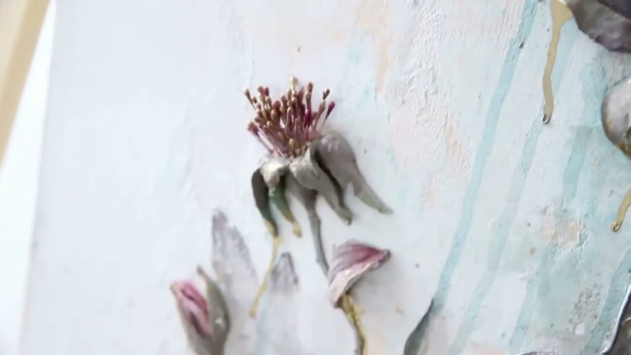 КАРТИНА С ОБЪЁМНЫМИ РОЗАМИ. PICTURE WITH VOLUME ROSES.