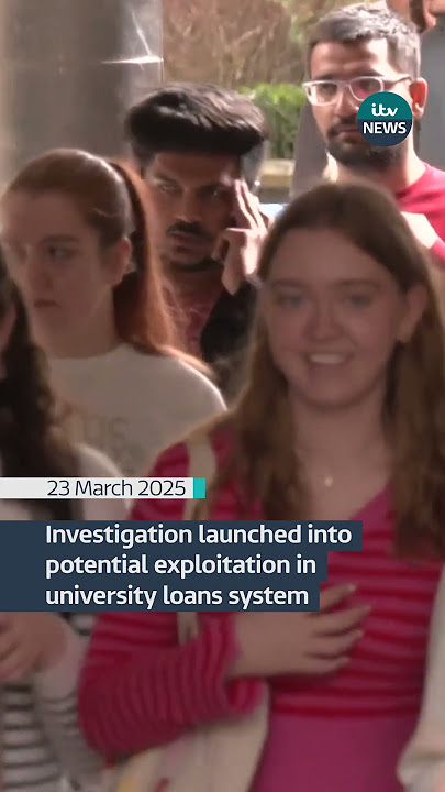 An investigation has been launched into the university loans system #itvnews #university #student