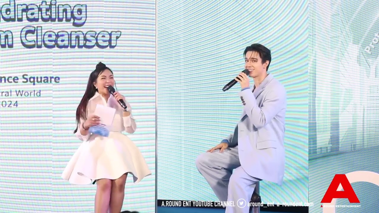 ช่วงพูดคุยกับ “ไมกี้ ปณิธาน​” ในงานเปิดตัวผลิตภัณฑ์​ “Cetaphil Hydrating Foaming Cream Cleanser​”