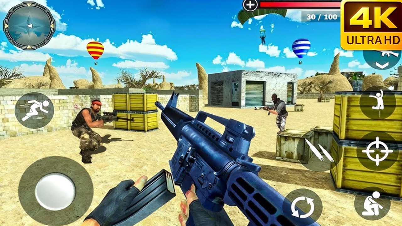 Team Death Match Snow Map 🧊 | Anti Terrorist Shooting Gameplay (Epic Battle)