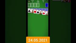(Mobilityware) Solitaire Daily Challenge 24.05.2021