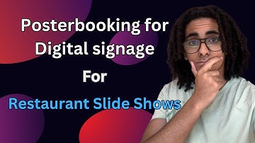 Displaying Restaurant Specials Slide Shows Using Digital Signage with PosterBooking 🍽️🖥️