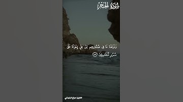سورة الحجر الآية ٥٠ ٤٣ للقارئ هزاع البلوشي