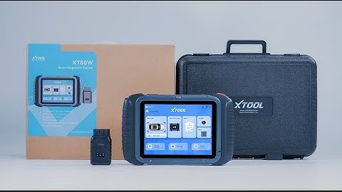 Car Diagnosis XT80W Unboxing Video - With Functions Introduction #carrepair#xtooltech#cardiagnostic