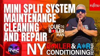 MINI SPLIT SYSTEM MAINTENANCE CLEANING AND REPAIR