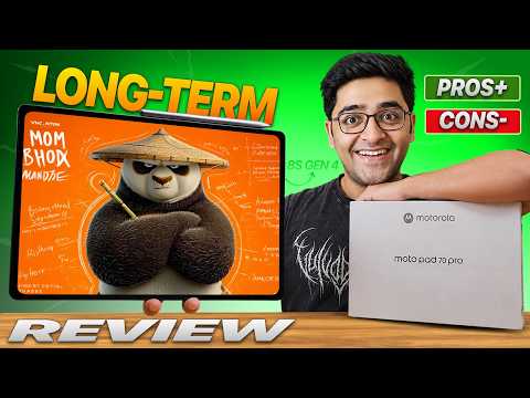 Moto Pad 70 Pro FULL Review⚡The BEST Android Tablet Under ₹40K?🤯Is it a Flagship Killer?🤔