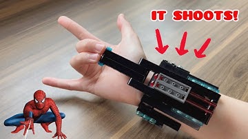 SPIDER-MAN LEGO Web Shooter | NO WAY HOME - Working