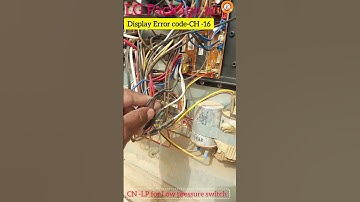 Error Code CH16 | LG Package ac | Teacheverythings