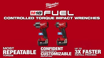M18 FUEL™ Controlled Torque Impact Wrenches w/ TORQUE-SENSE™ 3062 | The Most Repeatable Torque