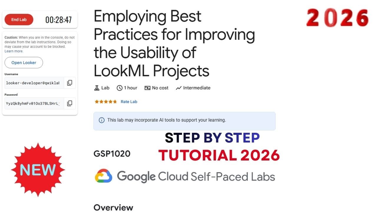 Employing Best Practices for Improving the Usability of LookML Projects | 2025 | 