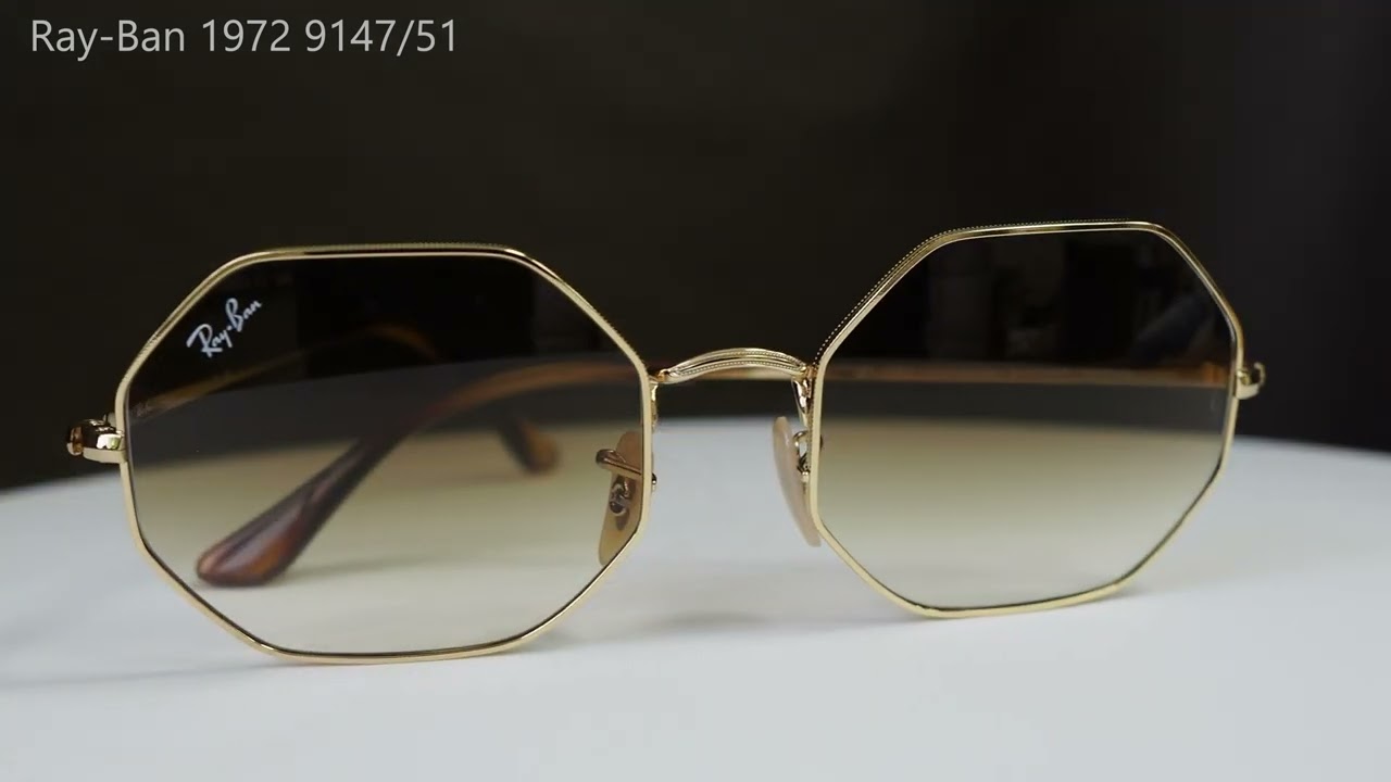 Ray-Ban RB 1972 9147/51 - Обзор - YouTube