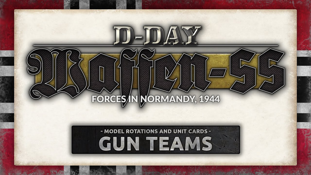 Ss Team D-Day: Waffen-SS: Gun Teams - YouTube
