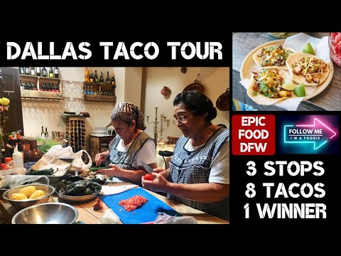 วีดีโอ: 10 Tacos ที่ดีที่สุดในดัลลัส, เท็กซัส