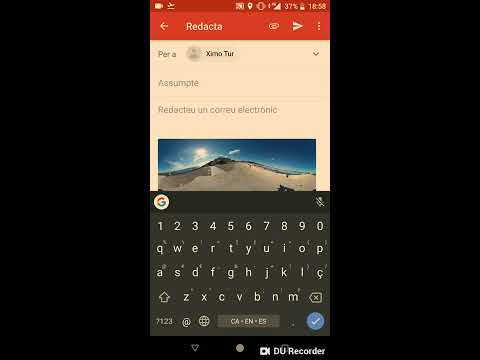 Vídeo: Com Enviar Una Foto Per Correu