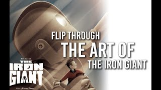 The art of The Iron Giant  Book - just missing Ready Player One art! Art book review - (Warner Bros)