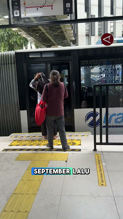 Ini wajah baru halte Transjakarta Jaga Jakarta