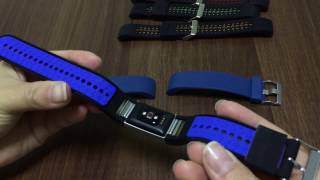 Reviews on Fitbit Charge 2 Bands Soft Silicone and Dual Colors with Massage Tablets  by VIWO screenshot 5