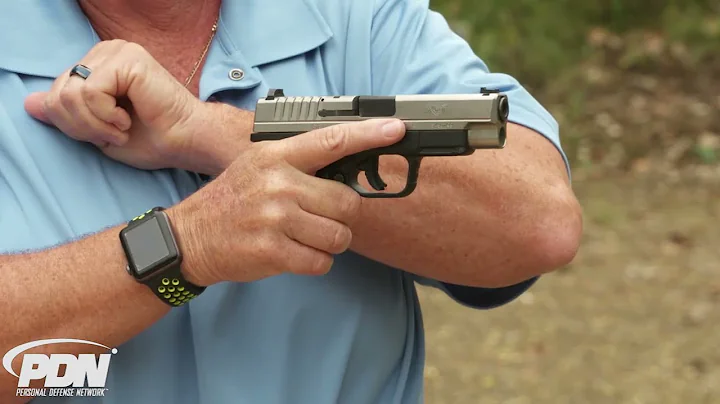 RACKING THE SLIDE ON A HANDGUN