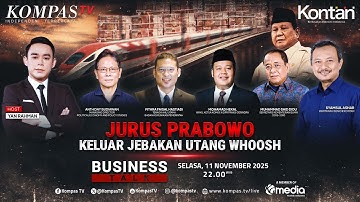 LIVE - Jurus Prabowo Keluar Jebakan Utang Whoosh | BUSINESS TALK