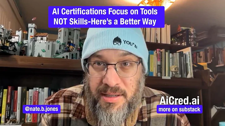 AI Certifications Focus on Tools NOT Skills—Here's a Better Way