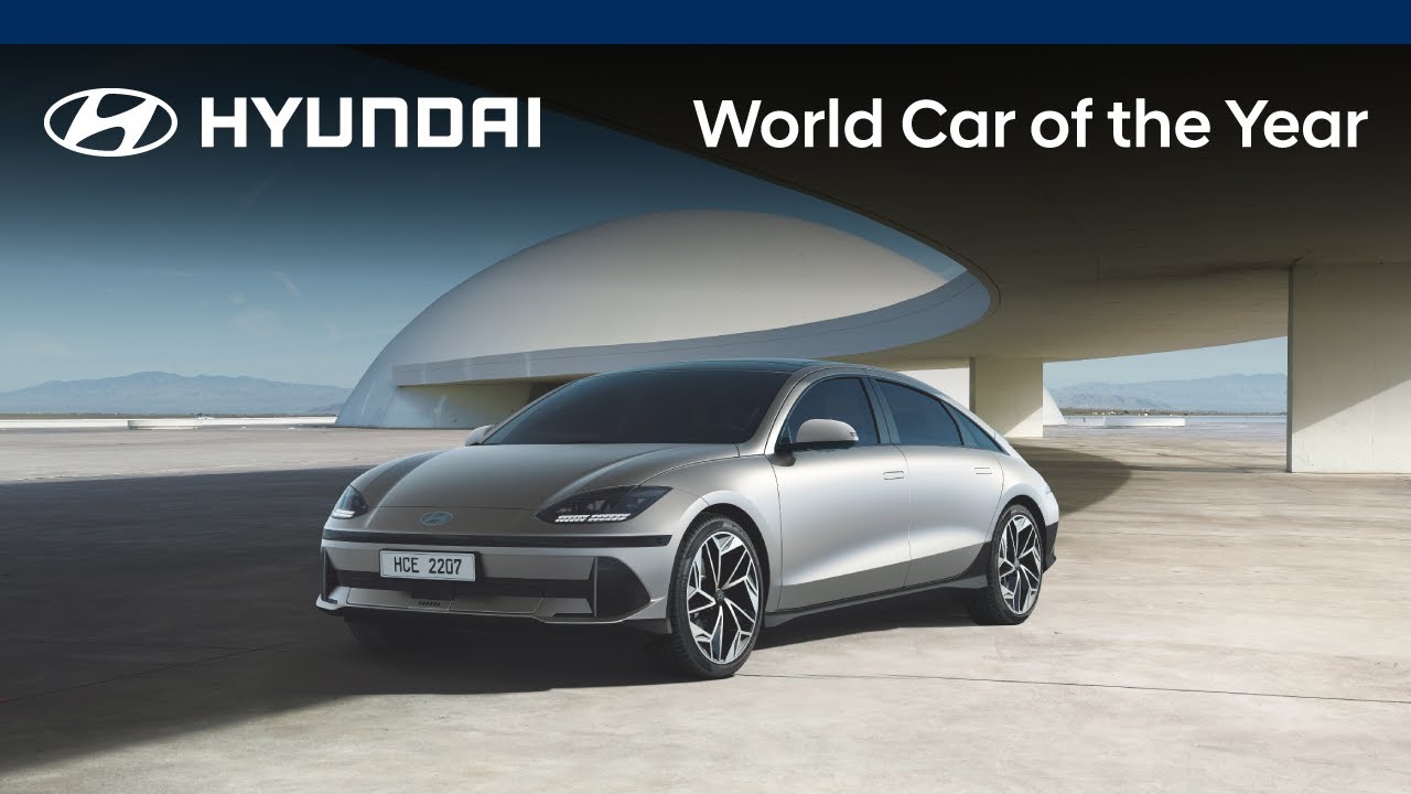 ¡Triple victoria para IONIQ 6 en los World Car Awards 2023!