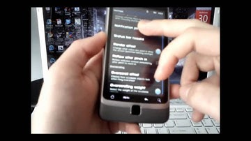 HTC G2 Desire Z Vision Full Customization Tutorial -- Part 4 How to Overclock and Theme