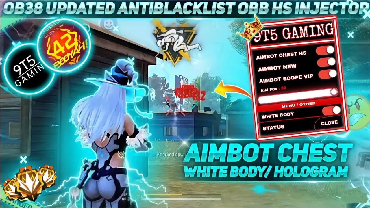 Ob38 Update All Rank Working🔥Paid Auto Headshot Injector Free Fire