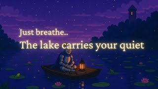 3 Hours Lake Ambience with Lantern Glow for Sleep โ Drifting Beneath the Lilies (Medieval, Lo-fi)