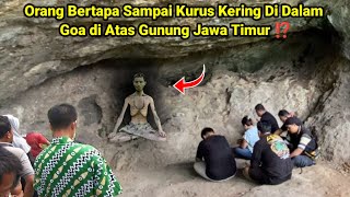 Viral !! Orang Bertapa Sampai Kurus Kering Di Dalam Goa di Atas Gunung Jawa Timur⁉️