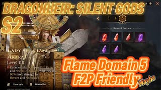 DRAGONHEIR: SILENT GODS S2 Flame Domain 5