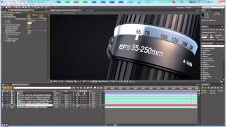 Tutorial: Canon EFS 55-250mm Zoom Lens: Part 7, Compositing in After Effects screenshot 5