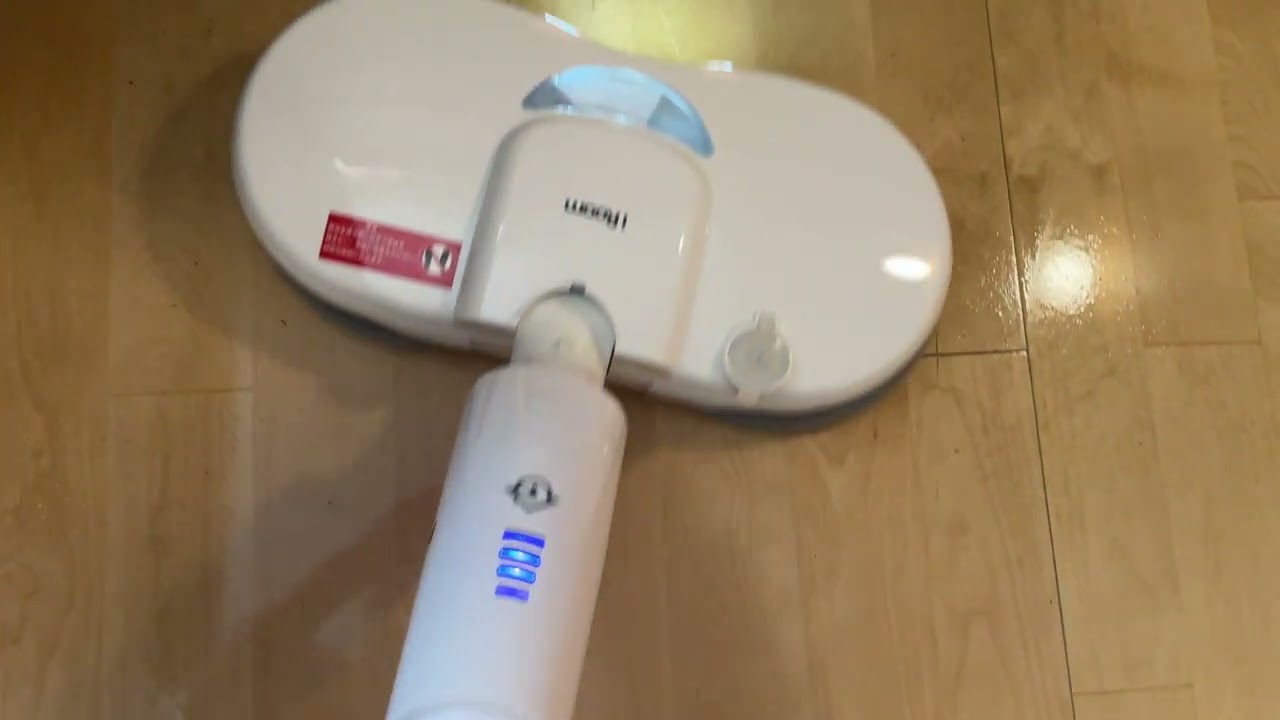 iRoomの電動モップUC81で拭き掃除をしてみた結果 - YouTube