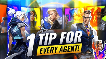 1 Helpful Tip For EVERY AGENT! - Valorant Tips & Tricks