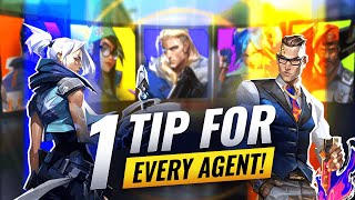 1 Helpful Tip For EVERY AGENT! - Valorant Tips & Tricks