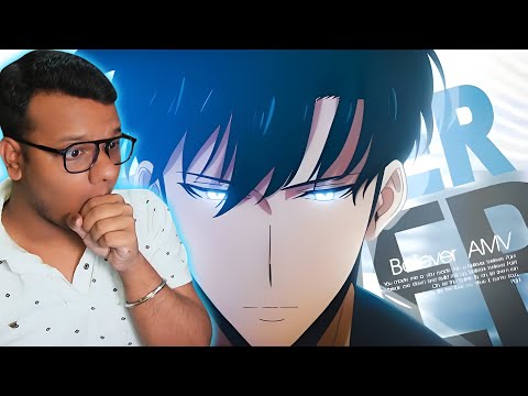 Reacting to Believer - 「4K AMV」 - Anime MV‬ | Indian Reacts to AMV